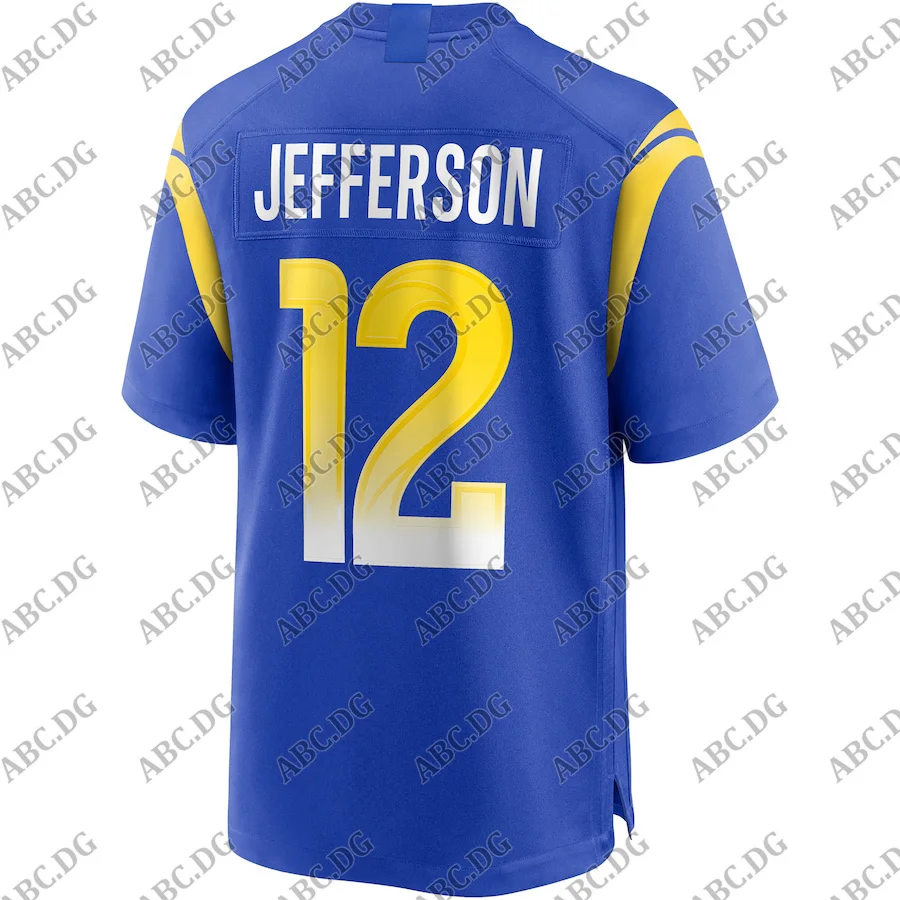 Customized Stitch American Football Jersey Men Women Kid Youth Los Angeles Van Jefferson Royal 2020 Draft Pick Game Jersey
Customized Stitch American Football Jersey Men Women Kid Youth Los Angeles Van Jefferson Royal 2020 Draft Pick Game Jersey