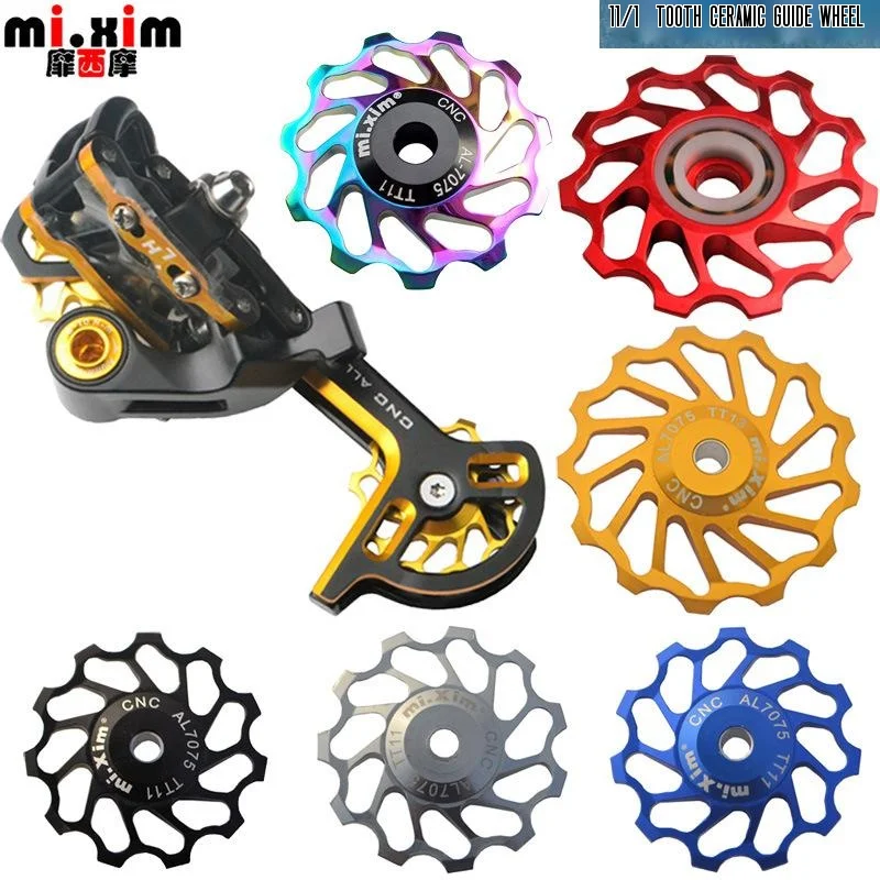 Mi.xim11 Tooth 13 Tooth Aluminum Alloy Ceramic Bearing Palin Guide Wheel Guide Wheel Tension Wheel TT11 TT13 -40
Mi.xim11 Tooth 13 Tooth Aluminum Alloy Ceramic Bearing Palin Guide Wheel Guide Wheel Tension Wheel TT11 TT13 -40