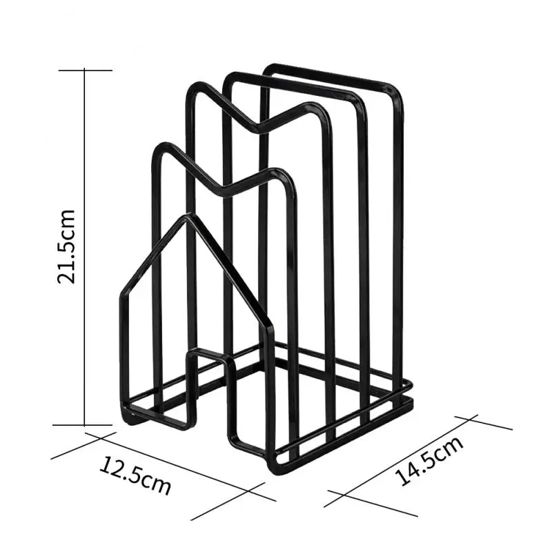 New Rack Shelf Stand Multi Layer Space Saving Rustproof Cutting Board Practical Kitchen Organizer Pot Lid Holder Iron Art Home
New Rack Shelf Stand Multi Layer Space Saving Rustproof Cutting Board Practical Kitchen Organizer Pot Lid Holder Iron Art Home