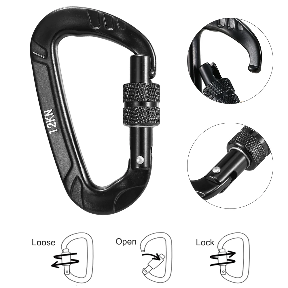 4pcs 12KN Wiregate Carabiner Snag Free Carabiner Steel Spring Clip Lightweight Hammock Swing Clip Equipment
4pcs 12KN Wiregate Carabiner Snag Free Carabiner Steel Spring Clip Lightweight Hammock Swing Clip Equipment
