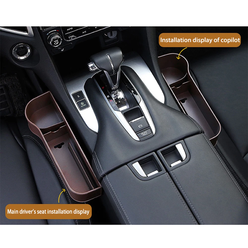 Car Sundries Storage Box Universal Solid Color Car Seat Side Slit Organizer for Storing Wallet/ Phone/ Cigarette/ Keys
Car Sundries Storage Box Universal Solid Color Car Seat Side Slit Organizer for Storing Wallet/ Phone/ Cigarette/ Keys