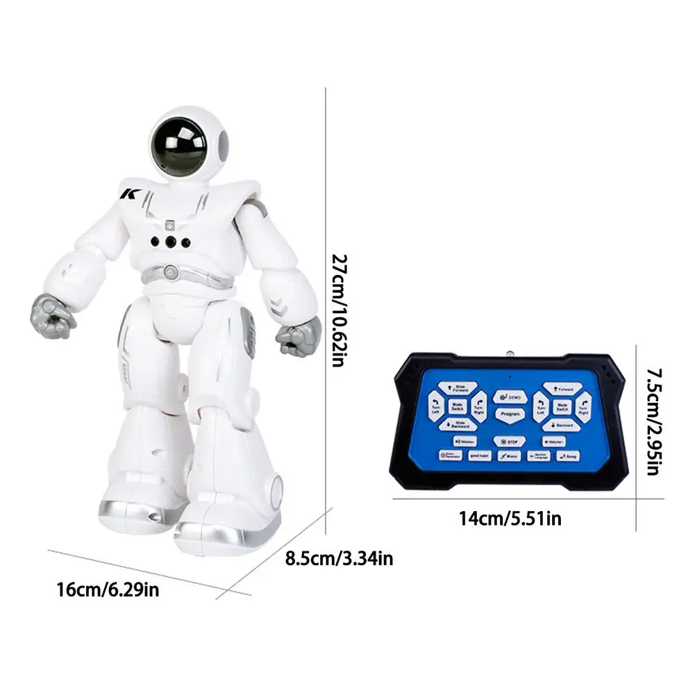 Remote Control Robot Multi-function USB Charging Children Toy RC Robot Sing Dance Action Figure Gesture Sensor Robot Boys Gifts
Remote Control Robot Multi-function USB Charging Children Toy RC Robot Sing Dance Action Figure Gesture Sensor Robot Boys Gifts