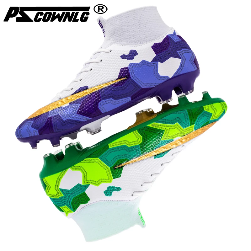 2020 New Style Football Boots Training Professional Soccer Cleats High Ankle Sport Shoes Drop Shipping Sneakers
2020 New Style Football Boots Training Professional Soccer Cleats High Ankle Sport Shoes Drop Shipping Sneakers