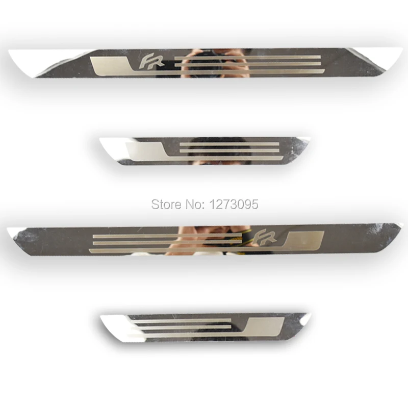 For SEAT LEON ARONA ATECA IBIZA FR 2017-2020 Accessory Stainless Door Sill Kick Scuff Plate Protector Trim Guard Car Styling
For SEAT LEON ARONA ATECA IBIZA FR 2017-2020 Accessory Stainless Door Sill Kick Scuff Plate Protector Trim Guard Car Styling