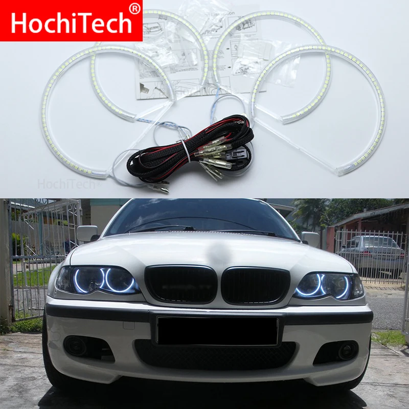 Для BMW 3 серия E46 Седан facelift 2001-2005 галогенная фара Smd комплект светодиодов «глаза ангела» отличное ультраяркое освещение DRL
Для BMW 3 серия E46 Седан facelift 2001-2005 галогенная фара Smd комплект светодиодов «глаза ангела» отличное ультраяркое освещение DRL
