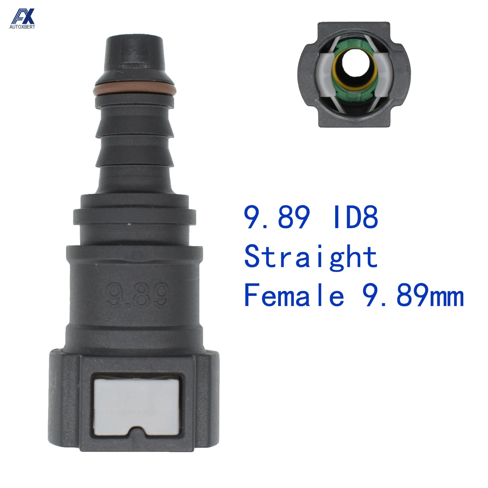 Соединитель для топливного шланга, 8 мм, 9,89 дюйма 
Соединитель для топливного шланга, 8 мм, 9,89 дюйма