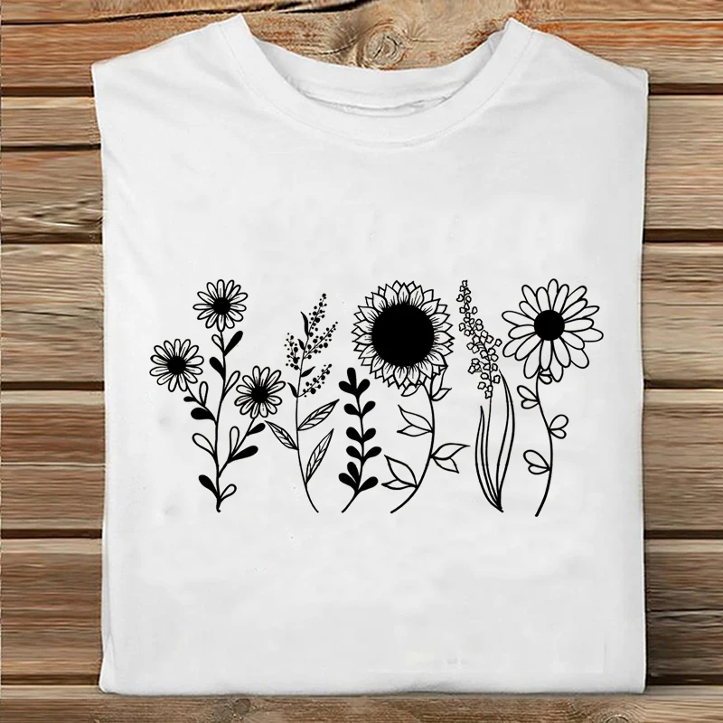 Women Cartoon Print Short Sleeve T-shirt Watercolor Coffee Love Spring Print Clothes
Women Cartoon Print Short Sleeve T-shirt Watercolor Coffee Love Spring Print Clothes