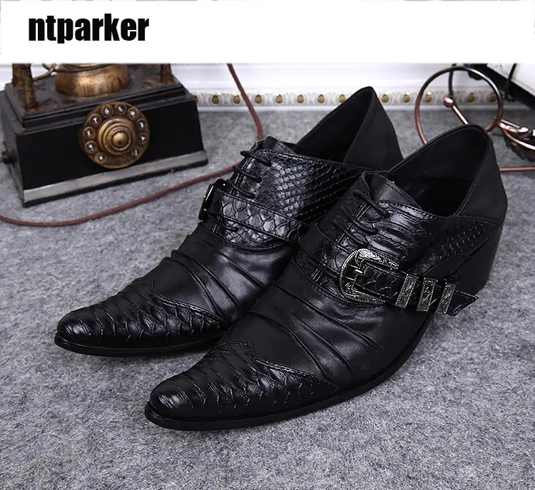 ntparker Luxury Brand Man's Shoes fashion personality business suits leather shoes pointed flat feet low help shoes Man EU38-46
ntparker Luxury Brand Man's Shoes fashion personality business suits leather shoes pointed flat feet low help shoes Man EU38-46