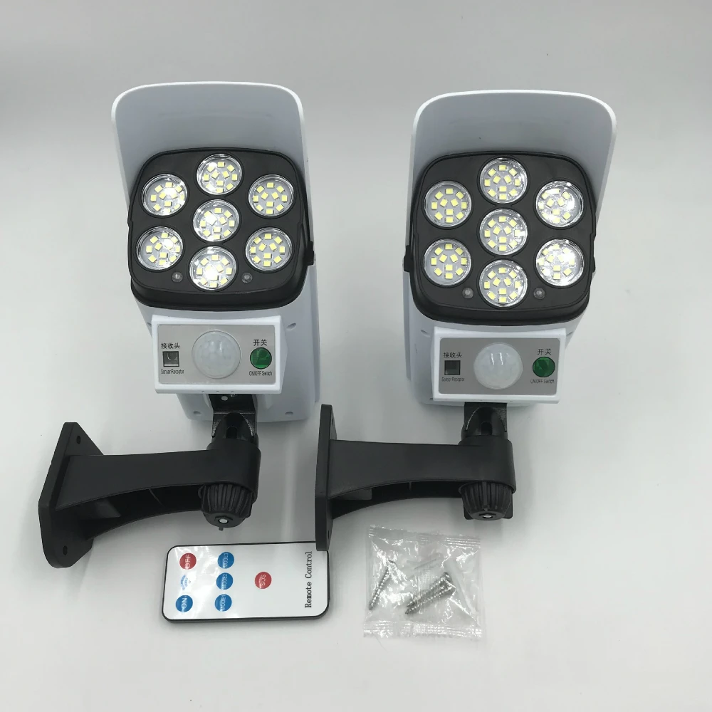 Solar Led Light Outdoor Sensor 77 Led Multi Function Simulation Solar Energy Monitoring Remote Control of Courtyard
Solar Led Light Outdoor Sensor 77 Led Multi Function Simulation Solar Energy Monitoring Remote Control of Courtyard