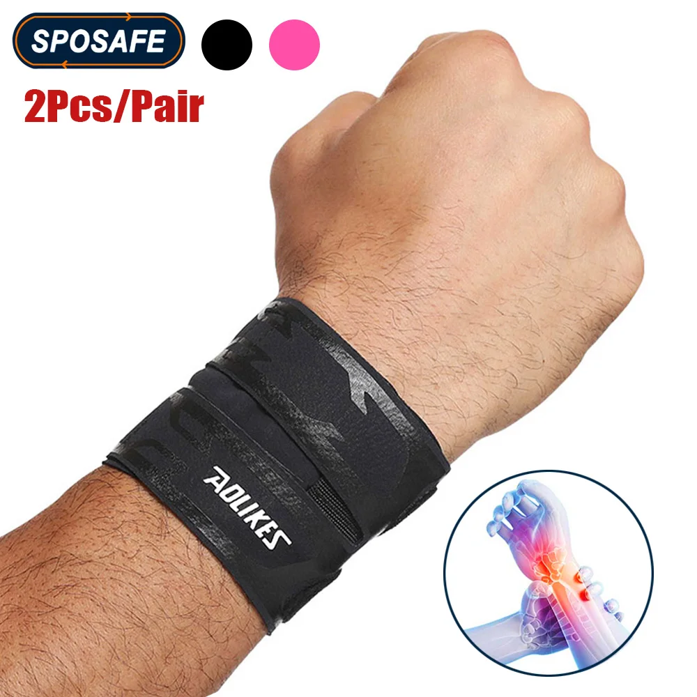 1Pair Sports Wrist Compression Wraps Wrist Support Brace Strap for Fitness Weightlifting Basketball Badminton Wrist Pain Relief
1Pair Sports Wrist Compression Wraps Wrist Support Brace Strap for Fitness Weightlifting Basketball Badminton Wrist Pain Relief