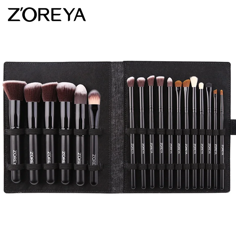 ZOREYA Makeup Brushes for face Eye shadow Foundation Eyelashes Cosmetics Soft Hair Full Accessories with Brush Holder
ZOREYA Makeup Brushes for face Eye shadow Foundation Eyelashes Cosmetics Soft Hair Full Accessories with Brush Holder
