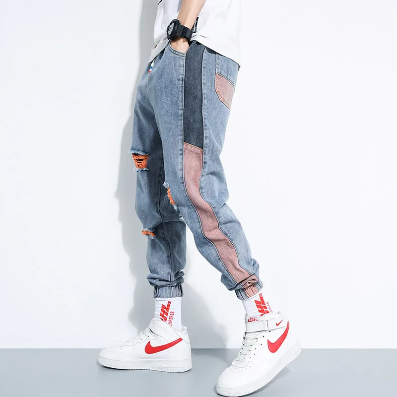 Shattered Jeans Men's Fashion Washed Contrast Casual Jean Pants Men Streetwear Loose Hip Hop Trousers Pants Mens M-3XL
Shattered Jeans Men's Fashion Washed Contrast Casual Jean Pants Men Streetwear Loose Hip Hop Trousers Pants Mens M-3XL