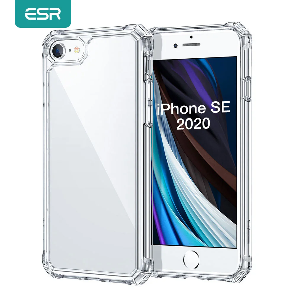 ESR for iPhone SE 2020 Case 8 7 11 11Pro Max TPU Shockproof Cover Clear Phone Case Transparent Back Cover for iPhone SE2 Cases
ESR for iPhone SE 2020 Case 8 7 11 11Pro Max TPU Shockproof Cover Clear Phone Case Transparent Back Cover for iPhone SE2 Cases