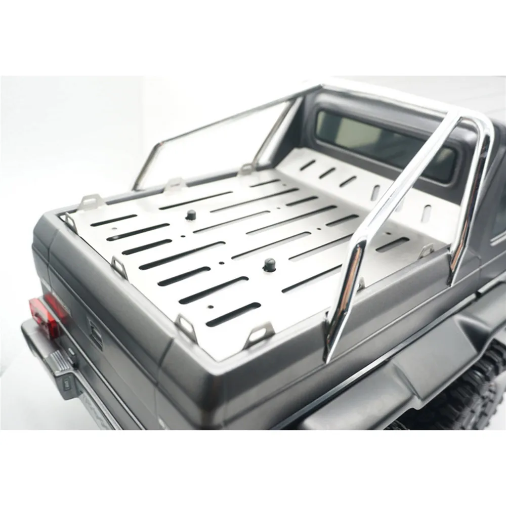 Stainless Steel Trunk Tail Box Plate Metal Cargo Panel for TRX6 G63 6X6 RC Crawler Car Upgrade Parts
Stainless Steel Trunk Tail Box Plate Metal Cargo Panel for TRX6 G63 6X6 RC Crawler Car Upgrade Parts