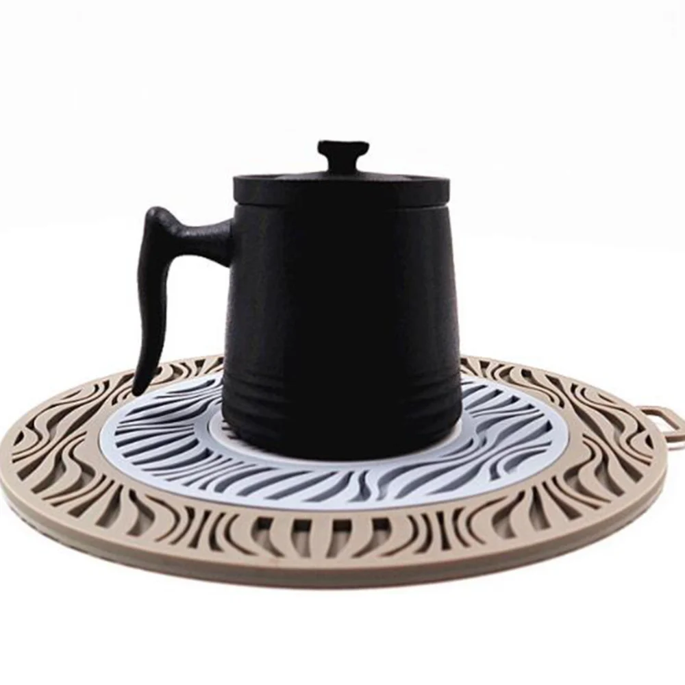 3 in 1 Silicone Non Hot Pad Dinnerware Round Coaster Pot Holder Portable Placemat Anti-scald Tablemat Multifunction Pad for
3 in 1 Silicone Non Hot Pad Dinnerware Round Coaster Pot Holder Portable Placemat Anti-scald Tablemat Multifunction Pad for