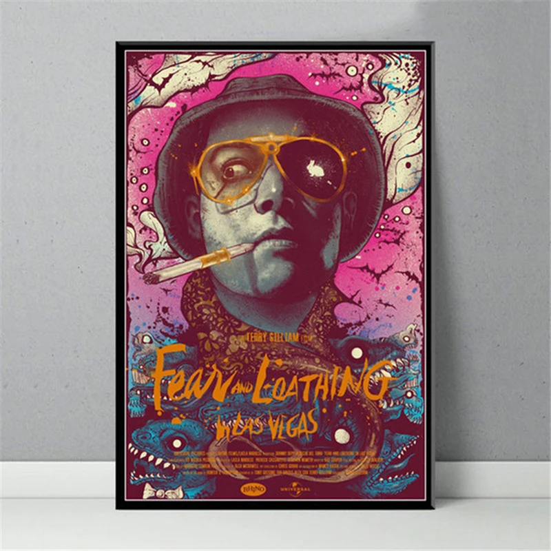 Las Vegas Classic Movie Posters and Prints Canvas Pictures Fear and Aversion Abstract Home Decor on The Wall
Las Vegas Classic Movie Posters and Prints Canvas Pictures Fear and Aversion Abstract Home Decor on The Wall