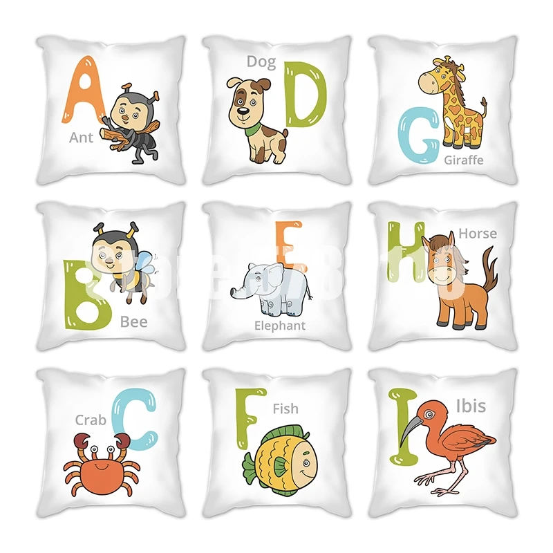 Cartoon Cushion Cover Letters Polyester Sofa Cushions Pillowcase Decorative Throw Pillows Cover Nordic Home Decor Pillow cases
Cartoon Cushion Cover Letters Polyester Sofa Cushions Pillowcase Decorative Throw Pillows Cover Nordic Home Decor Pillow cases