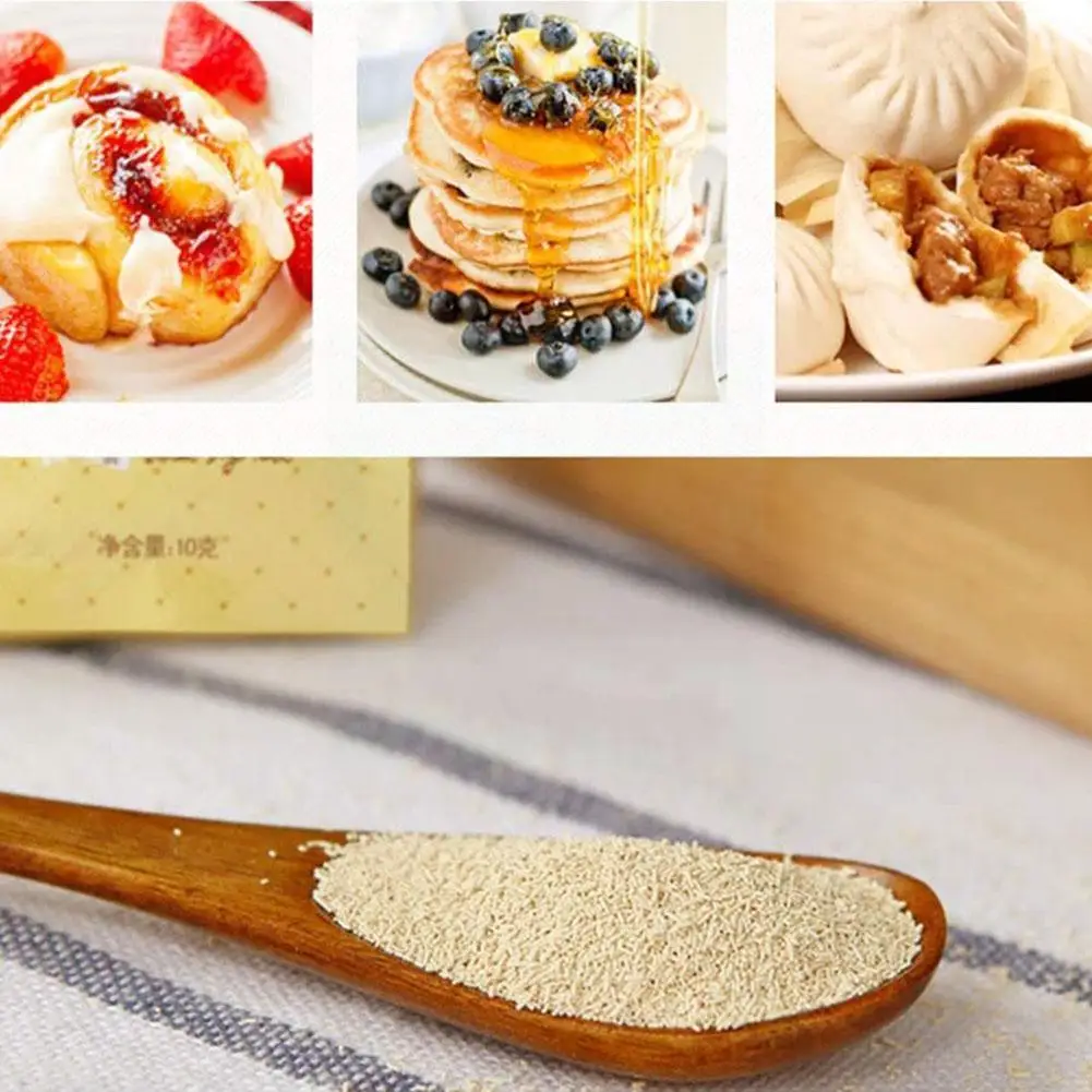 Home Yeast Powder Fermentation Starter Sourdough Making 1 Yeast 5g Yeast Dry Baking Yeast Active Powder Bread Bag Mantou Po R2o1
Home Yeast Powder Fermentation Starter Sourdough Making 1 Yeast 5g Yeast Dry Baking Yeast Active Powder Bread Bag Mantou Po R2o1