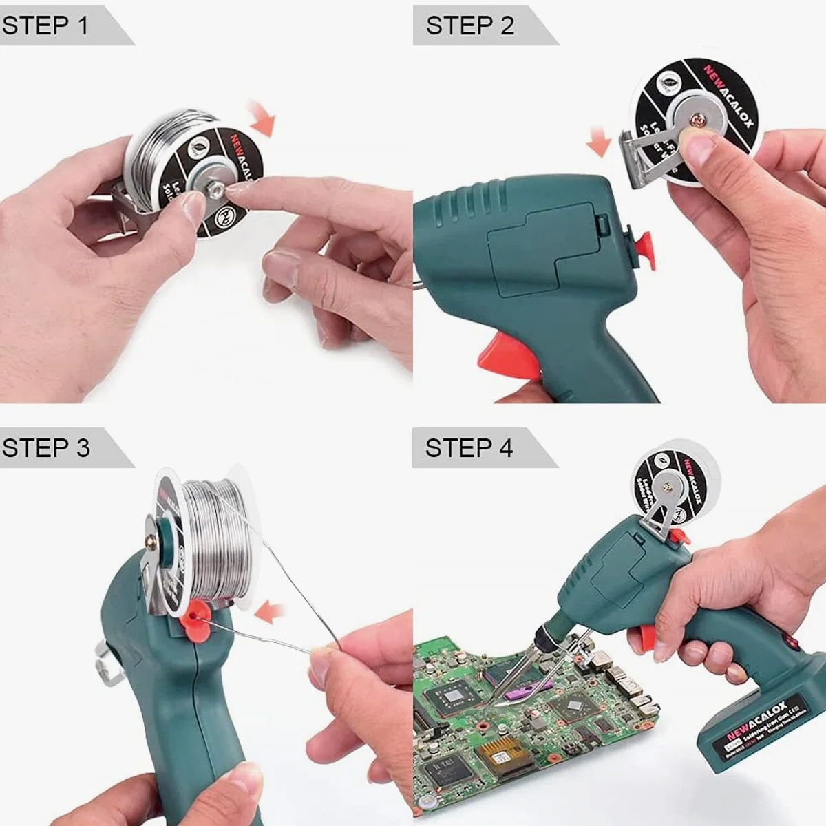 DC 12V 80W Handheld Internal Heating Electric Soldering Irons Rechargeable Cordless Send Tin Soldering Gun Welding Repair Tool
DC 12V 80W Handheld Internal Heating Electric Soldering Irons Rechargeable Cordless Send Tin Soldering Gun Welding Repair Tool