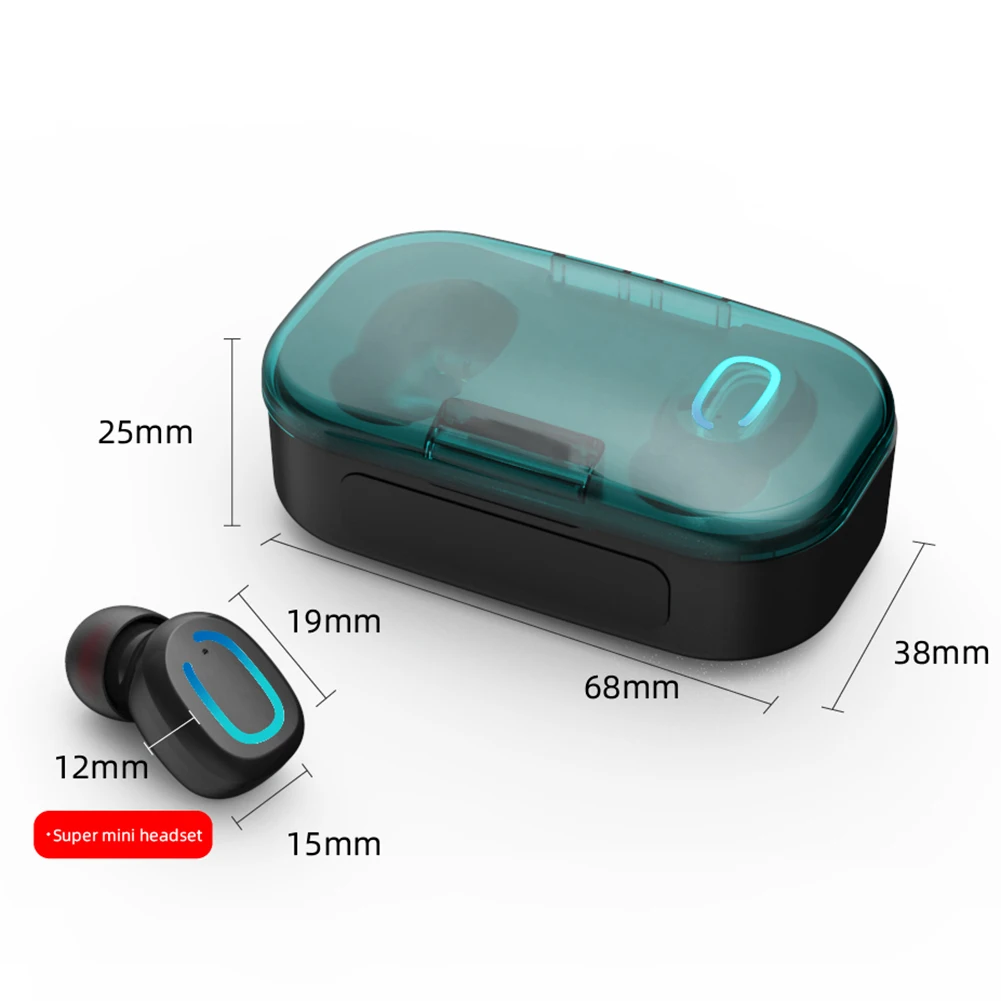 T20 Wireless Bluetooth 5.0 Earbuds TWS Stereo Noise Reduction Call LED Display Mini Earphones with Charging Case H-best
T20 Wireless Bluetooth 5.0 Earbuds TWS Stereo Noise Reduction Call LED Display Mini Earphones with Charging Case H-best