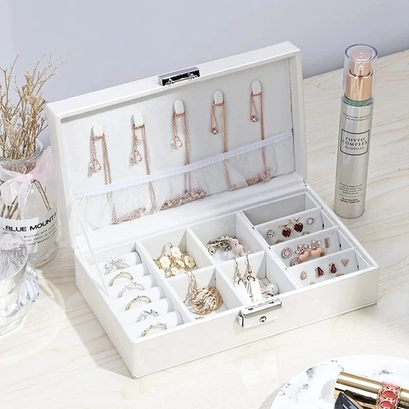 Jewelry Casket High Capacity Jewelry Box Multifunction Makeup Storage Makeup Organizer Beauty Travel Box Jewelry Organizer
Jewelry Casket High Capacity Jewelry Box Multifunction Makeup Storage Makeup Organizer Beauty Travel Box Jewelry Organizer