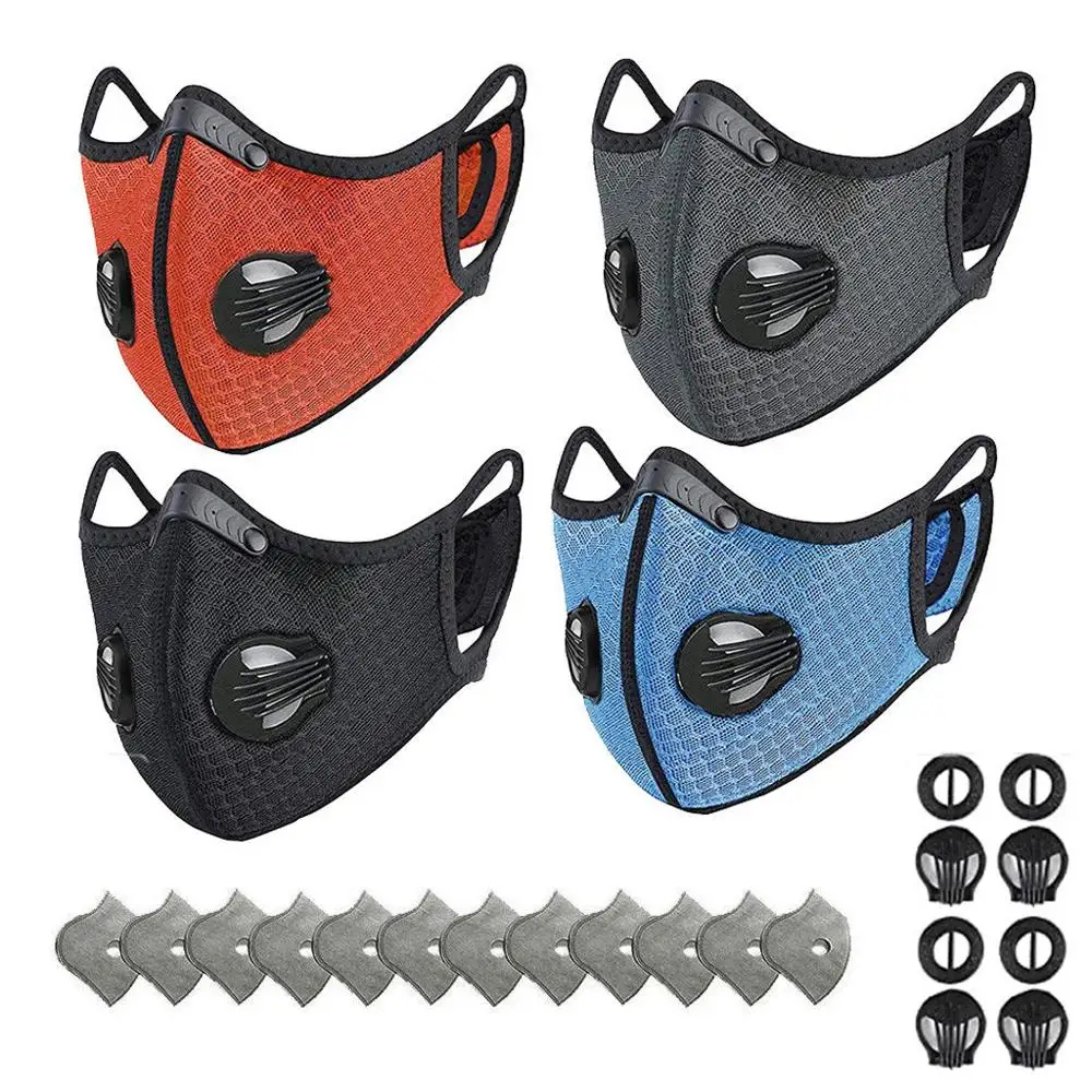 Dust massk with Filter,Sports Face Mask, 2 Filters and 2 Valves Included,Replaceable Filters and Washable Masks for Running
Dust massk with Filter,Sports Face Mask, 2 Filters and 2 Valves Included,Replaceable Filters and Washable Masks for Running