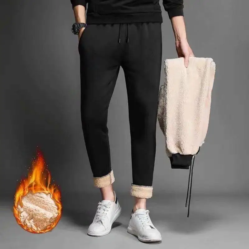 Men Running Pants Joggers Sweatpant Autumn Winter Jogging Sport Trousers Loose Warm Thick Fleece Fitness Sweatpants Y388
Men Running Pants Joggers Sweatpant Autumn Winter Jogging Sport Trousers Loose Warm Thick Fleece Fitness Sweatpants Y388