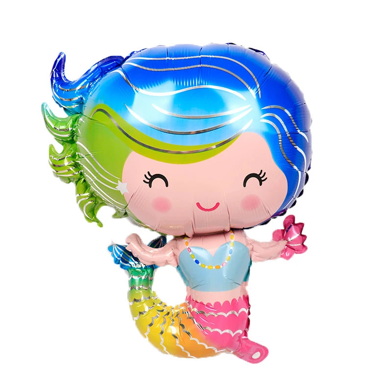 Cartoon Mermaid Balloon Children's Toy Mermaid Hydrogen Balloon Ocean Theme Birthday Party Decoration Balloon Wholesale
Cartoon Mermaid Balloon Children's Toy Mermaid Hydrogen Balloon Ocean Theme Birthday Party Decoration Balloon Wholesale