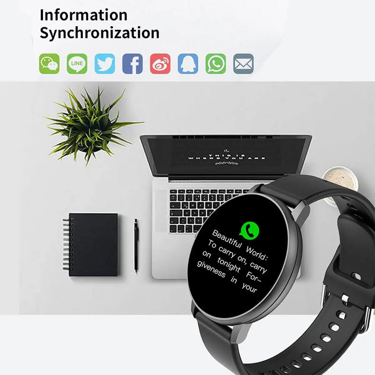 Full Touch bluetooth Smart Watch IP67 Men Women Blood Pressure Health Monitoring Sport Tracker Entertainment For Android Ios
Full Touch bluetooth Smart Watch IP67 Men Women Blood Pressure Health Monitoring Sport Tracker Entertainment For Android Ios