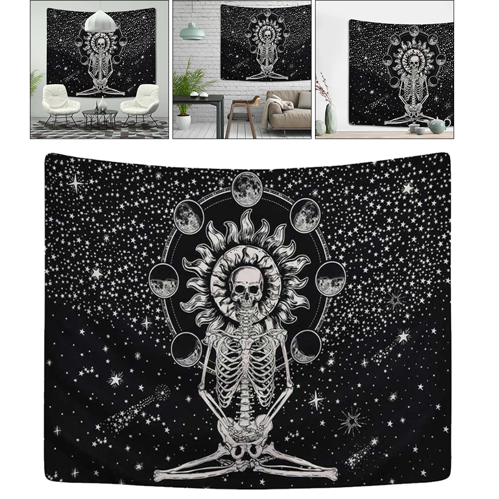 Skeleton Skull Meditation Blanket Creative Tapestry Mat Ornament Wall Hanging Decorative Tapestry for Room Store Hotel Decor
Skeleton Skull Meditation Blanket Creative Tapestry Mat Ornament Wall Hanging Decorative Tapestry for Room Store Hotel Decor