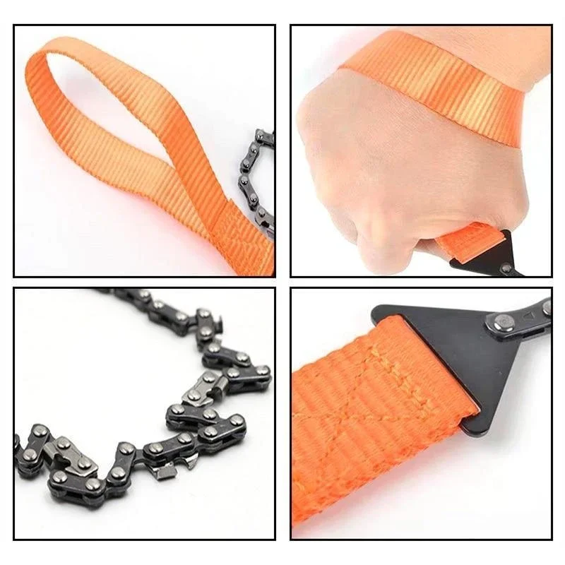Gear Outdoor String Wire Saw Pocket Scroll Hand Stainless Steel Rope Chain Saws Travel Camping Survival Tool
Gear Outdoor String Wire Saw Pocket Scroll Hand Stainless Steel Rope Chain Saws Travel Camping Survival Tool