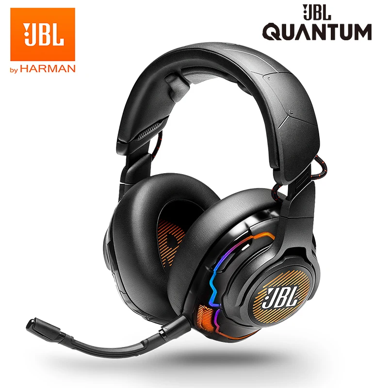 

JBL Quantum ONE Professional Gaming Headset Headphone with Surround Sound Mic for PlayStation/Nintendo Switch/iPhone/Mac//VR