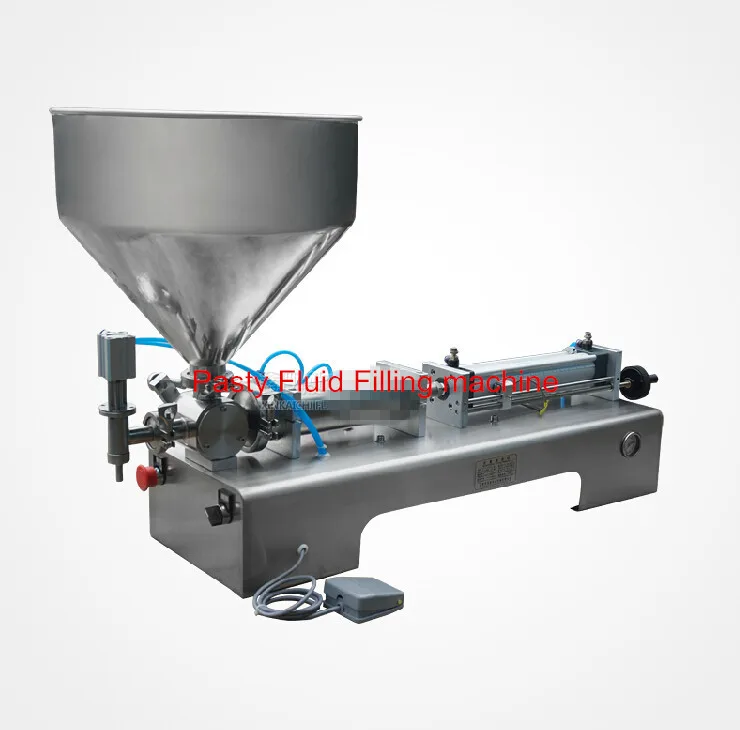 10-200ML Pneumatic pasty food filling machine sticky pasty filler stainless SS304,hot sauce bottling equipment,beverage packer
10-200ML Pneumatic pasty food filling machine sticky pasty filler stainless SS304,hot sauce bottling equipment,beverage packer