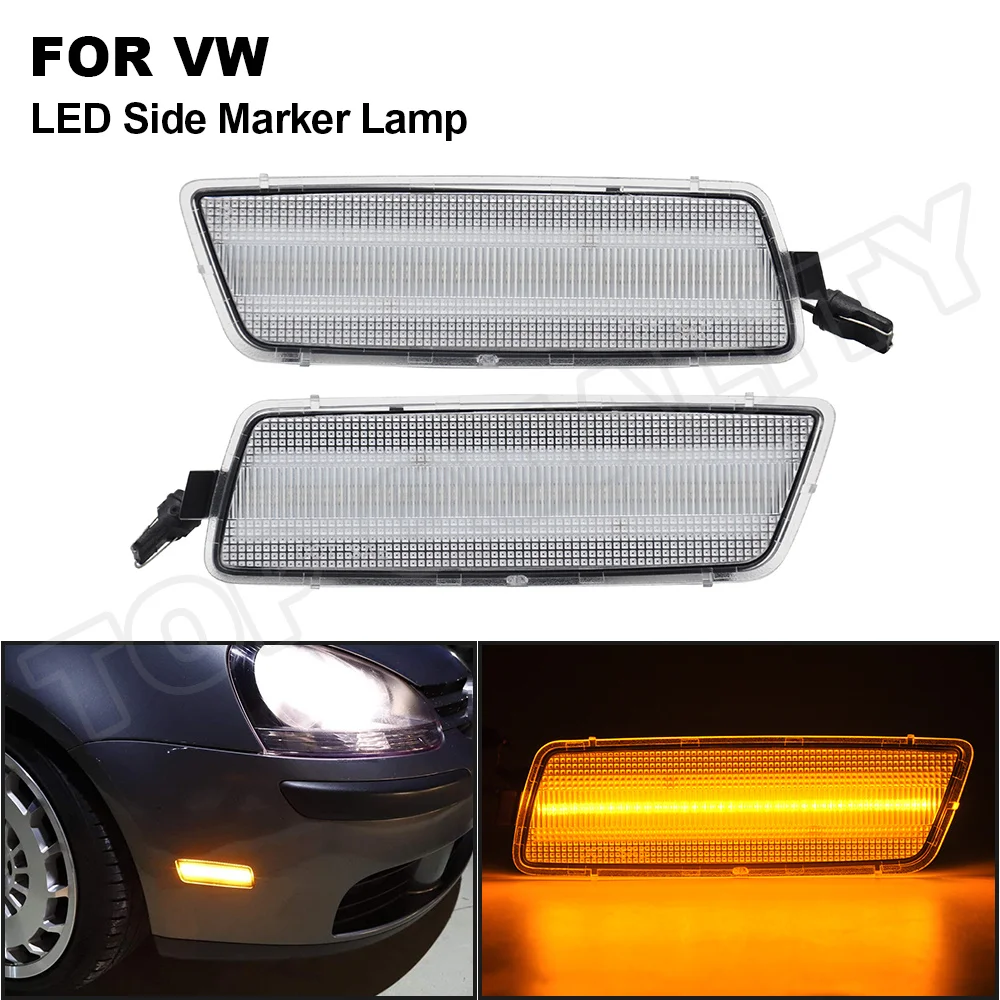 2Pcs LED Bumper Side Marker Light Clear Smoke Lens Signal Lamp For VW Golf GTI Rabbit Jetta Mk5 R32 2008- 1K5945071A 1K5945072A
2Pcs LED Bumper Side Marker Light Clear Smoke Lens Signal Lamp For VW Golf GTI Rabbit Jetta Mk5 R32 2008- 1K5945071A 1K5945072A