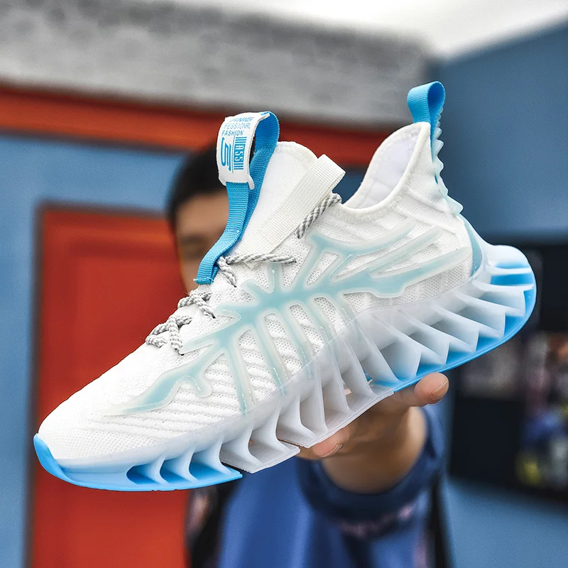 Outdoor Sport Blade Shoes Men Lightweight Men's Sneakers Breathable Mesh Fashion Casual Platform Shock Absorption Sports Running
Outdoor Sport Blade Shoes Men Lightweight Men's Sneakers Breathable Mesh Fashion Casual Platform Shock Absorption Sports Running