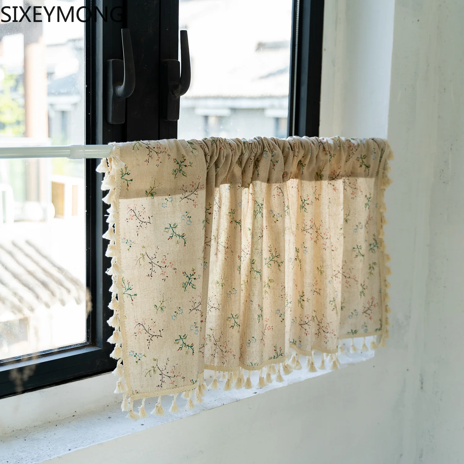Japanese Fabric Door Curtain Floral Partition Curtain Bedroom Privacy Half Curtain Kitchen Sunshade Lace Short Curtain
Japanese Fabric Door Curtain Floral Partition Curtain Bedroom Privacy Half Curtain Kitchen Sunshade Lace Short Curtain