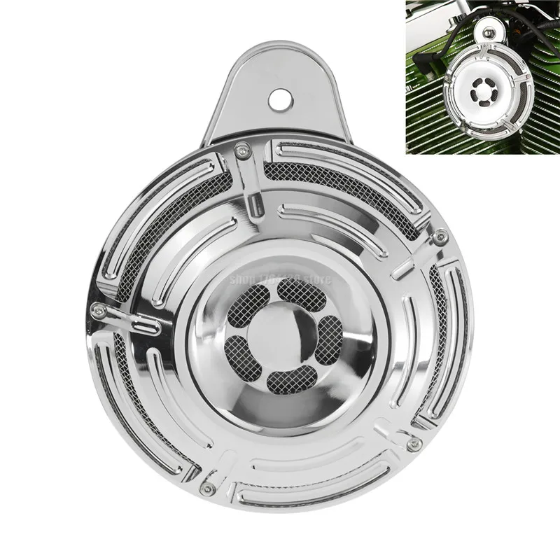Motorcycle Loud Speaker Cover CNC Black Chrome Horn Cover Kit For Harley Sportster XL 883 2007-2018 Touring FLT Big Twin Cam
Motorcycle Loud Speaker Cover CNC Black Chrome Horn Cover Kit For Harley Sportster XL 883 2007-2018 Touring FLT Big Twin Cam