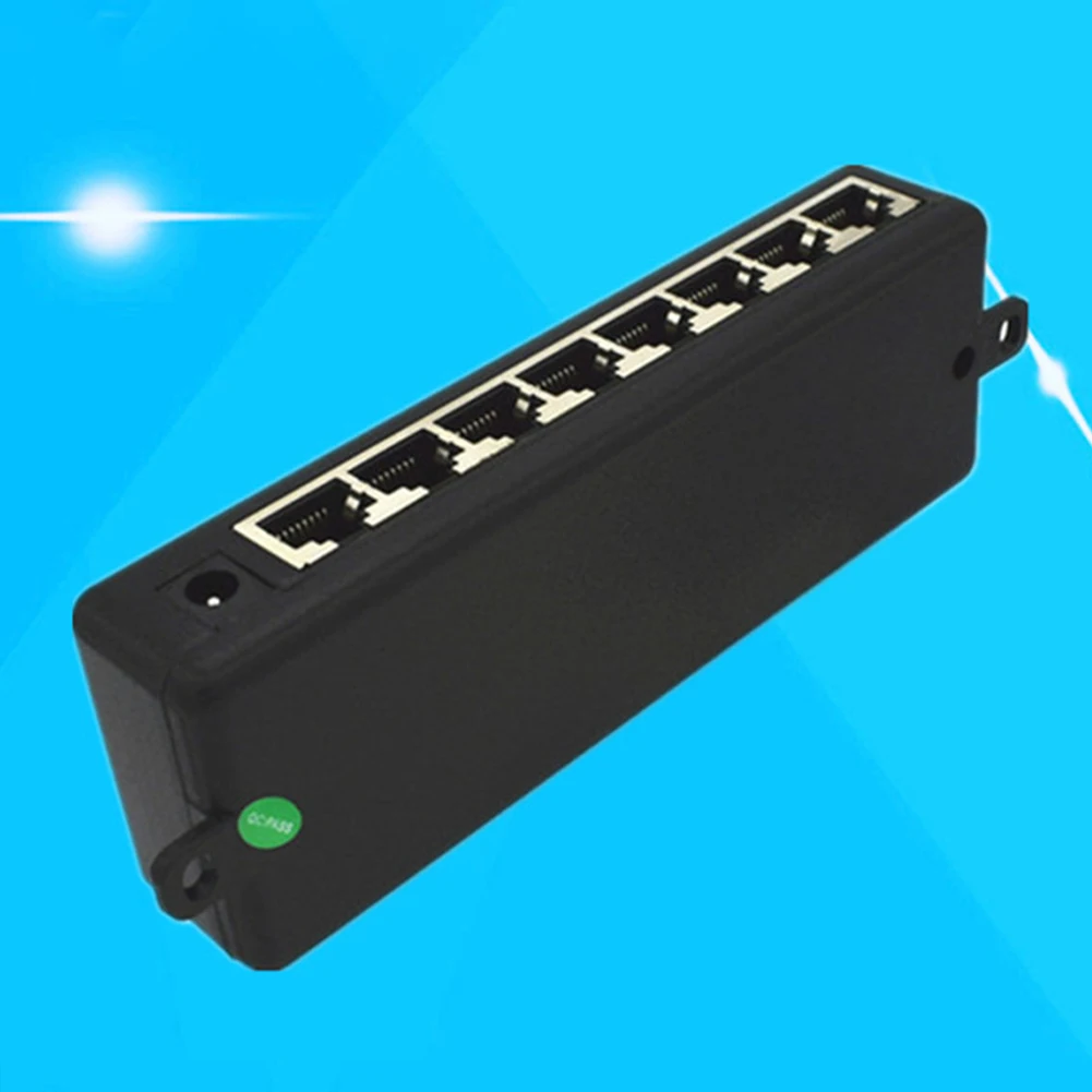 Weak Electric Monitoring Ethernet Power Supply Box Camera Centralized POE 8 Ports Splitter Network 12-48V CCTV Module
Weak Electric Monitoring Ethernet Power Supply Box Camera Centralized POE 8 Ports Splitter Network 12-48V CCTV Module
