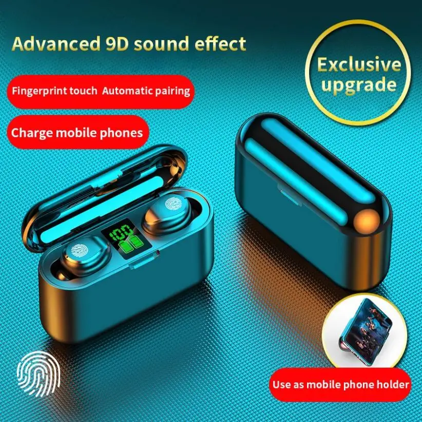 Hot Sale TWS Bluetooth 5.1 Earphone Digital Display Touch Sport Headphones Stereo Earbud Wireless Bluetooth Earphones In-ear
Hot Sale TWS Bluetooth 5.1 Earphone Digital Display Touch Sport Headphones Stereo Earbud Wireless Bluetooth Earphones In-ear