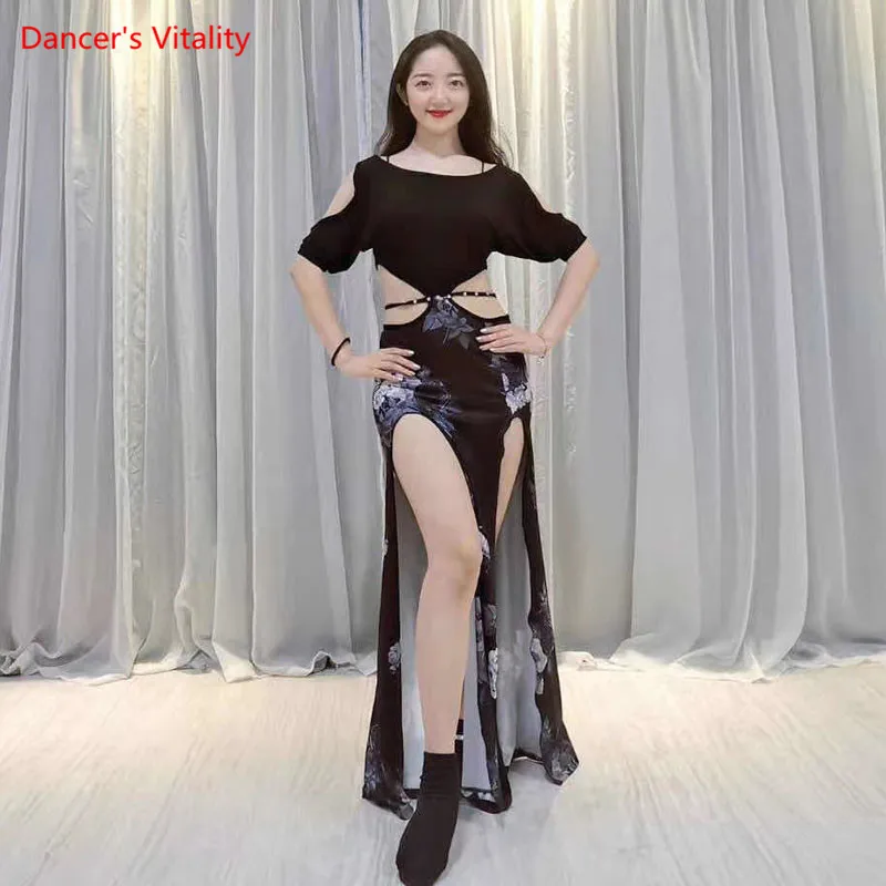 Женское платье для танца живота, элегантное платье из модала, одежда для тренировок, длинная юбка для профессиональных представлений
Женское платье для танца живота, элегантное платье из модала, одежда для тренировок, длинная юбка для профессиональных представлений