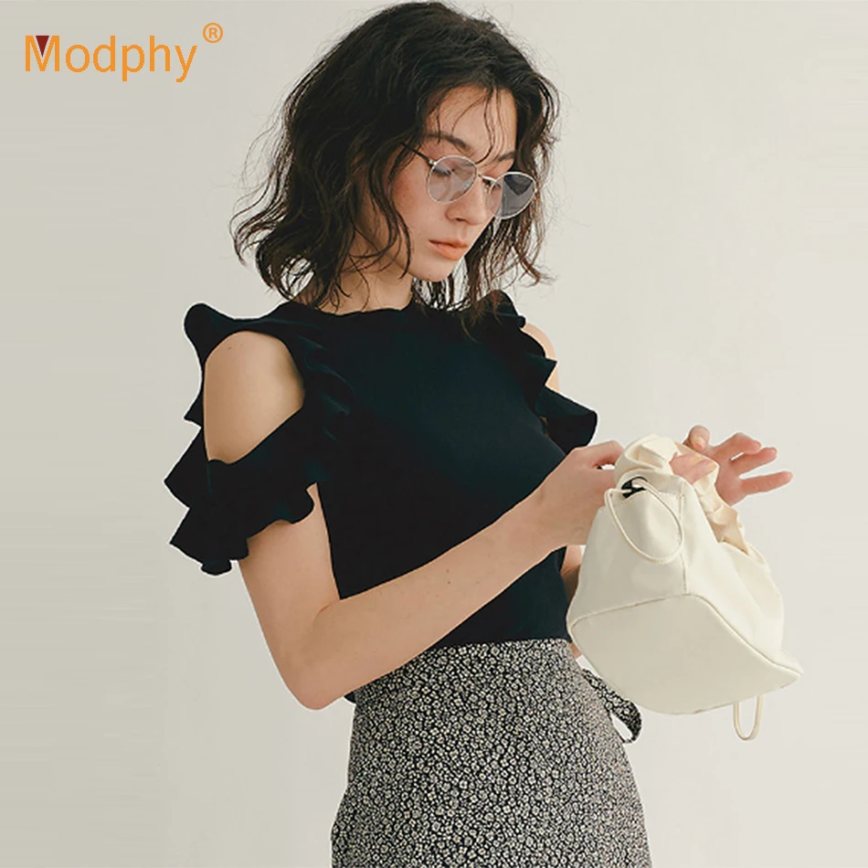 Women Round Collar Knitwear Top Turtleneck Sleeveless T-shirt Ruffle Slim Knitted Vest Female Tee Sweater Vest 2021 New
Women Round Collar Knitwear Top Turtleneck Sleeveless T-shirt Ruffle Slim Knitted Vest Female Tee Sweater Vest 2021 New
