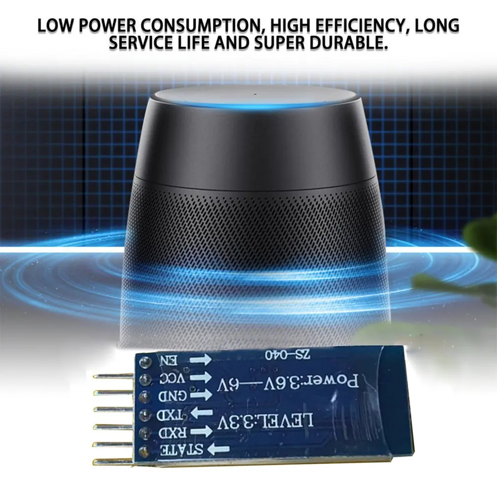 Transceiver Module HC-05 Model 6 Pin Wireless RF Transceiver Module Serial With Bottom Plate Accessories Free shipping
Transceiver Module HC-05 Model 6 Pin Wireless RF Transceiver Module Serial With Bottom Plate Accessories Free shipping