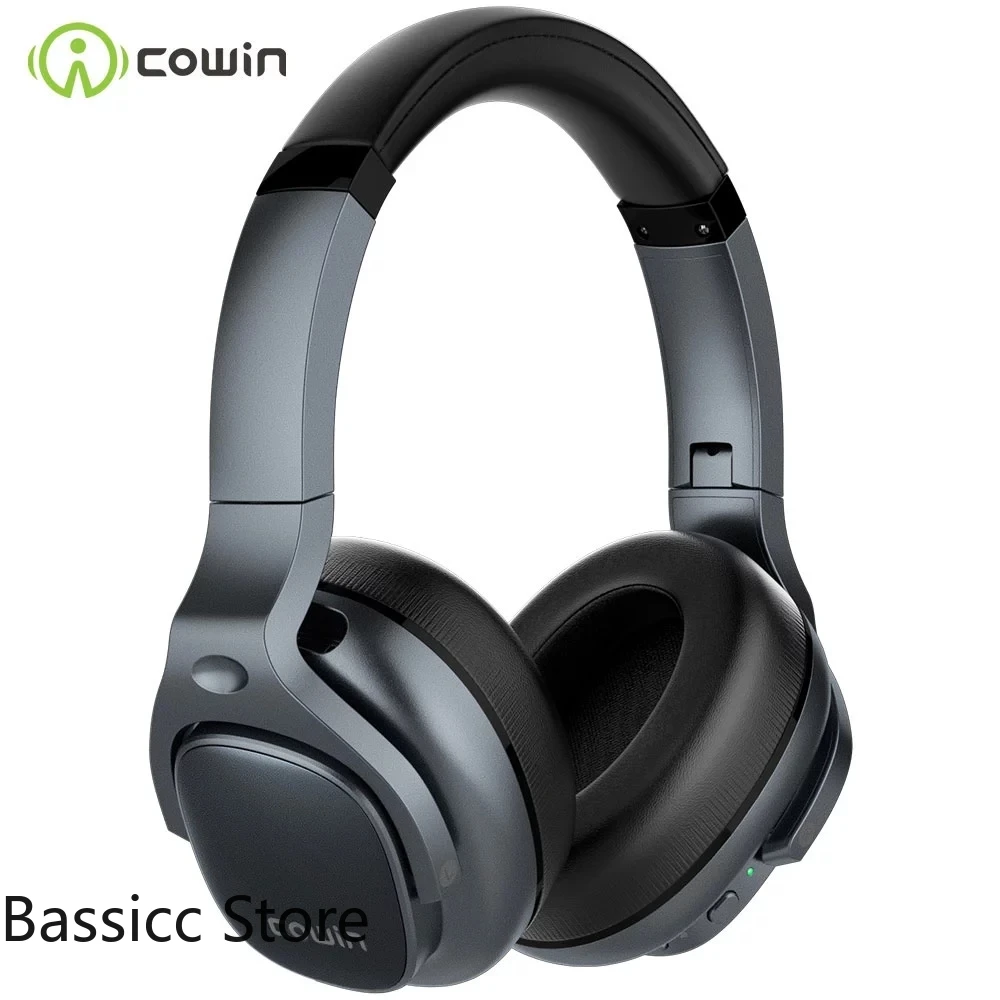 New COWIN E9 Active Noise Cancelling Earphones Bluetooth Wireless Headsets Over Ear with Mic Aptx HD Sound Headphones For Iphone 
New COWIN E9 Active Noise Cancelling Earphones Bluetooth Wireless Headsets Over Ear with Mic Aptx HD Sound Headphones For Iphone