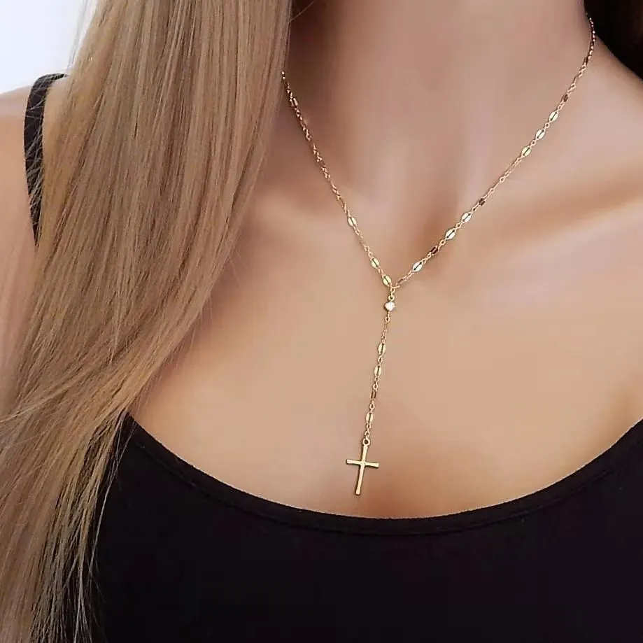 Popular Jewelry, Personality Trend, Exaggerated Item, Retro Cross Pendant, Clavicle Chain
Popular Jewelry, Personality Trend, Exaggerated Item, Retro Cross Pendant, Clavicle Chain