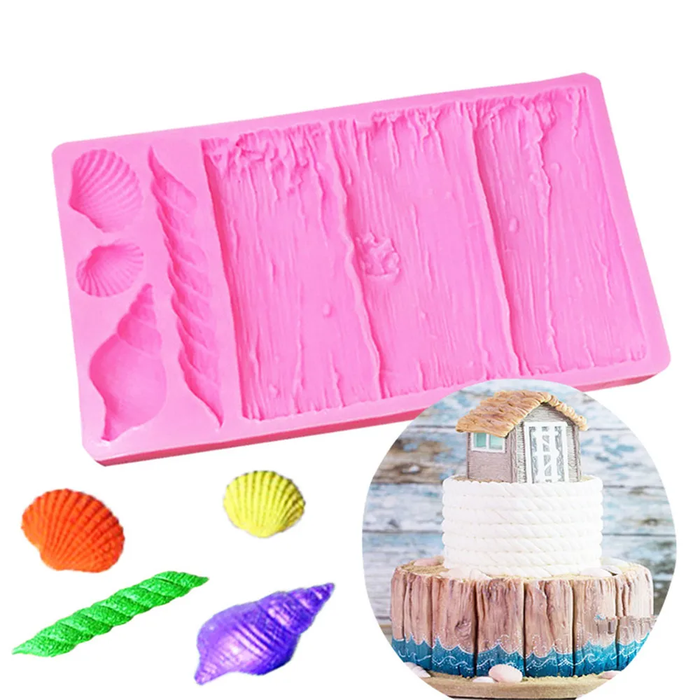 Retro Bark Conch Silicone Fondant Mold Diy Chocolate Baking Cake Border Decoration Mold silicone molds
Retro Bark Conch Silicone Fondant Mold Diy Chocolate Baking Cake Border Decoration Mold silicone molds