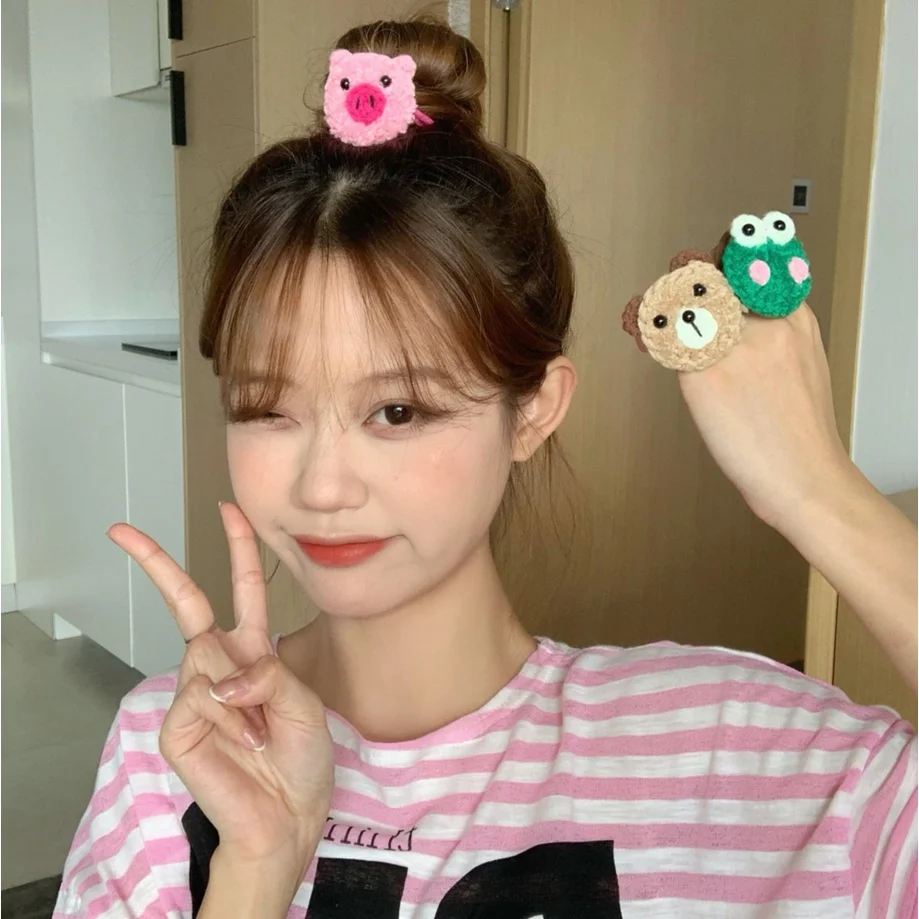20pcs/lot Girl Childlike Plush Cartoon Bear Hair Ring Cute Cartoon Hair Rope Tie Head Hair High Elasticity Durable Rubber Band
20pcs/lot Girl Childlike Plush Cartoon Bear Hair Ring Cute Cartoon Hair Rope Tie Head Hair High Elasticity Durable Rubber Band