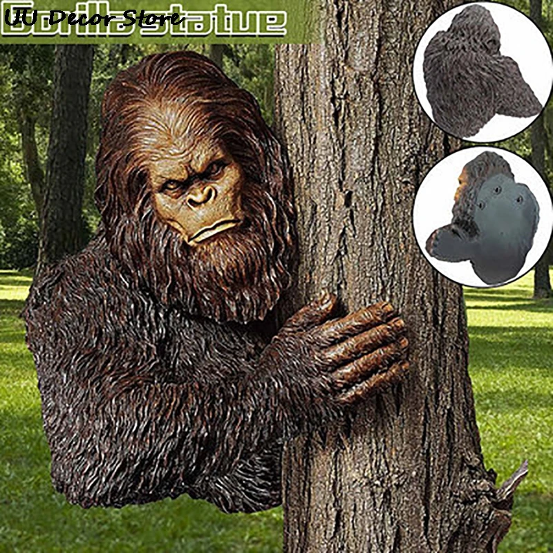 Creative Animals Orangutan Shy Snowman Tree Statue Decor Orangutan 3D Sculpture Resin Tree Pendant Decoration For Garden
Creative Animals Orangutan Shy Snowman Tree Statue Decor Orangutan 3D Sculpture Resin Tree Pendant Decoration For Garden