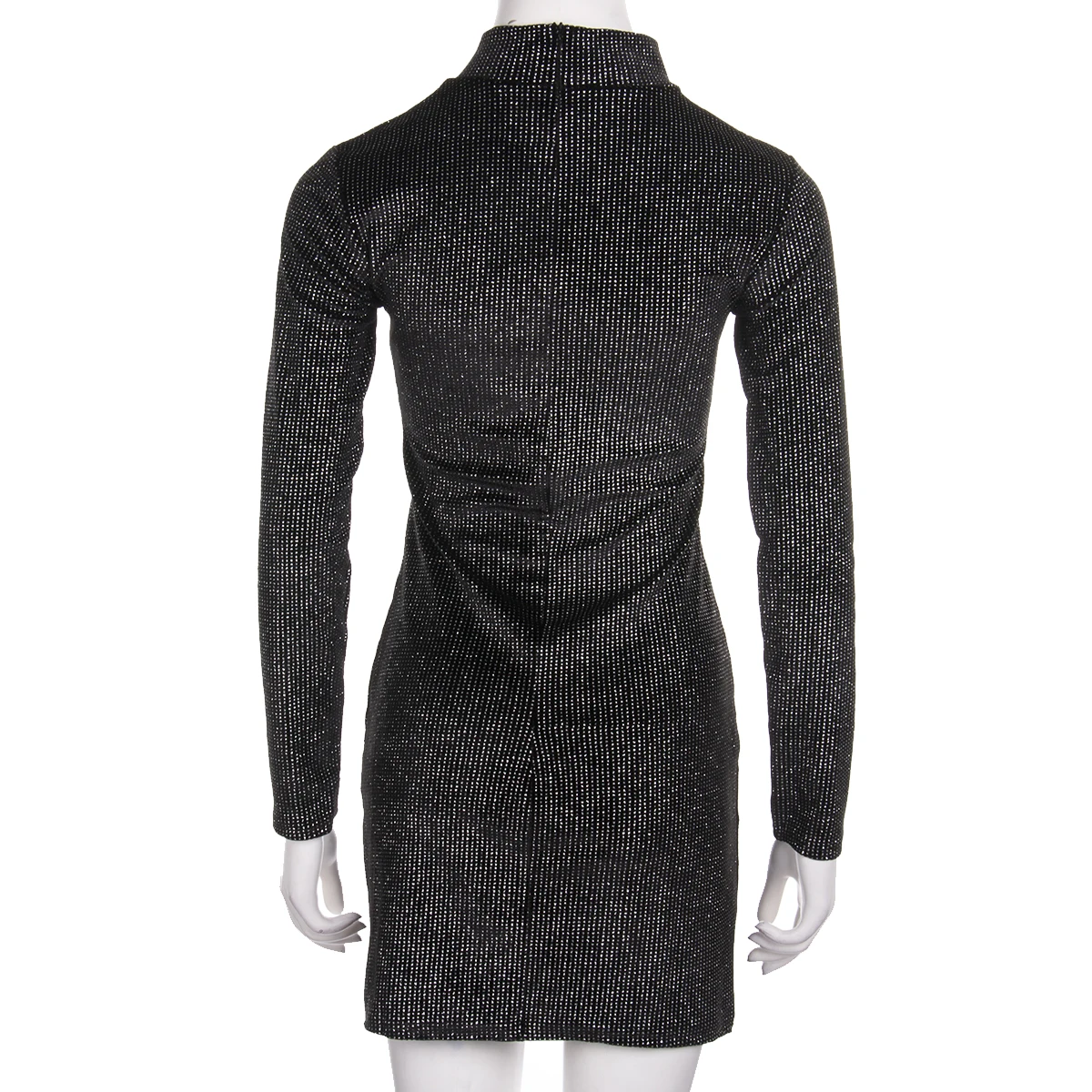 Women Hip Dress Solid Color Sequin Mock Neck Long Sleeve Back Zipper Up Slim Dress for Cocktail Parties
Women Hip Dress Solid Color Sequin Mock Neck Long Sleeve Back Zipper Up Slim Dress for Cocktail Parties