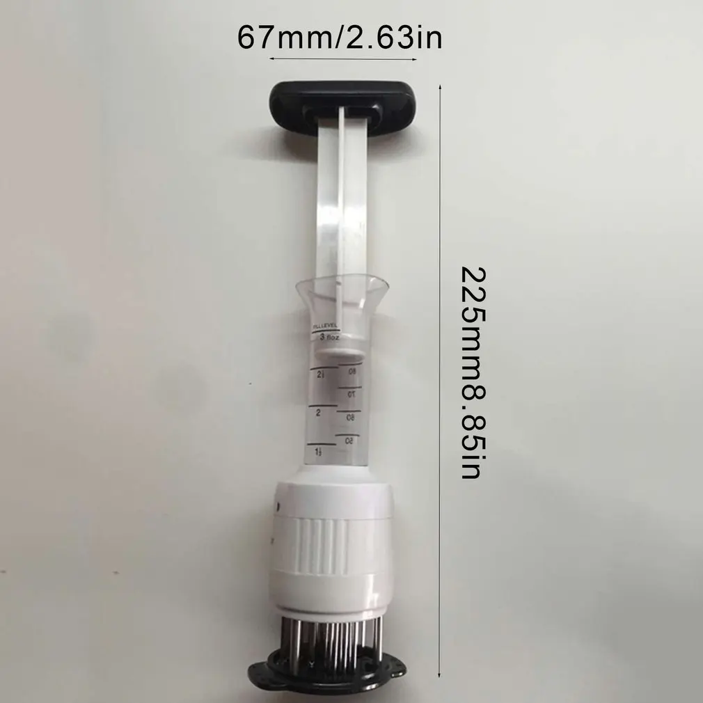 Broken Ripper Marinade Meat Injector Needles Spice Syringe Flavor Syringe Cooking Meat Bbq Tool Kitchen Gadgets 
Broken Ripper Marinade Meat Injector Needles Spice Syringe Flavor Syringe Cooking Meat Bbq Tool Kitchen Gadgets