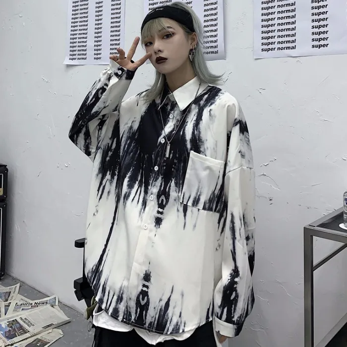 Hip Hop Print Women Shirt White Loose Casual Fashion Harajuku Women Tops Long Sleeve Plus Size Women Clothes Oversized BB60NCS
Hip Hop Print Women Shirt White Loose Casual Fashion Harajuku Women Tops Long Sleeve Plus Size Women Clothes Oversized BB60NCS
